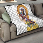 Melbourne Cup Australia Quilt Horse Racing Horseshoe Mix Yellow Roses LT14