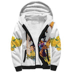 Melbourne Cup Australia Sherpa Hoodie Horse Racing Horseshoe Mix Yellow Roses LT14