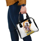 Melbourne Cup Australia Shoulder Handbag Horse Racing Horseshoe Mix Yellow Roses LT14