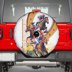 Melbourne Cup Australia Spare Tire Cover Horse Racing Horseshoe Mix Yellow Roses LT14