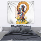 Melbourne Cup Australia Tapestry Horse Racing Horseshoe Mix Yellow Roses LT14