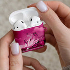 Australia Breast Cancer Awareness AirPods Case Sydney Opera House Butterfly Pink Ribbon - Aussie Hoodie