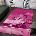 Australia Breast Cancer Awareness Area Rug Sydney Opera House Butterfly Pink Ribbon - Aussie Hoodie