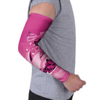 Personalised Australia Breast Cancer Awareness Arm Sleeves Sydney Opera House Butterfly Pink Ribbon - Aussie Hoodie