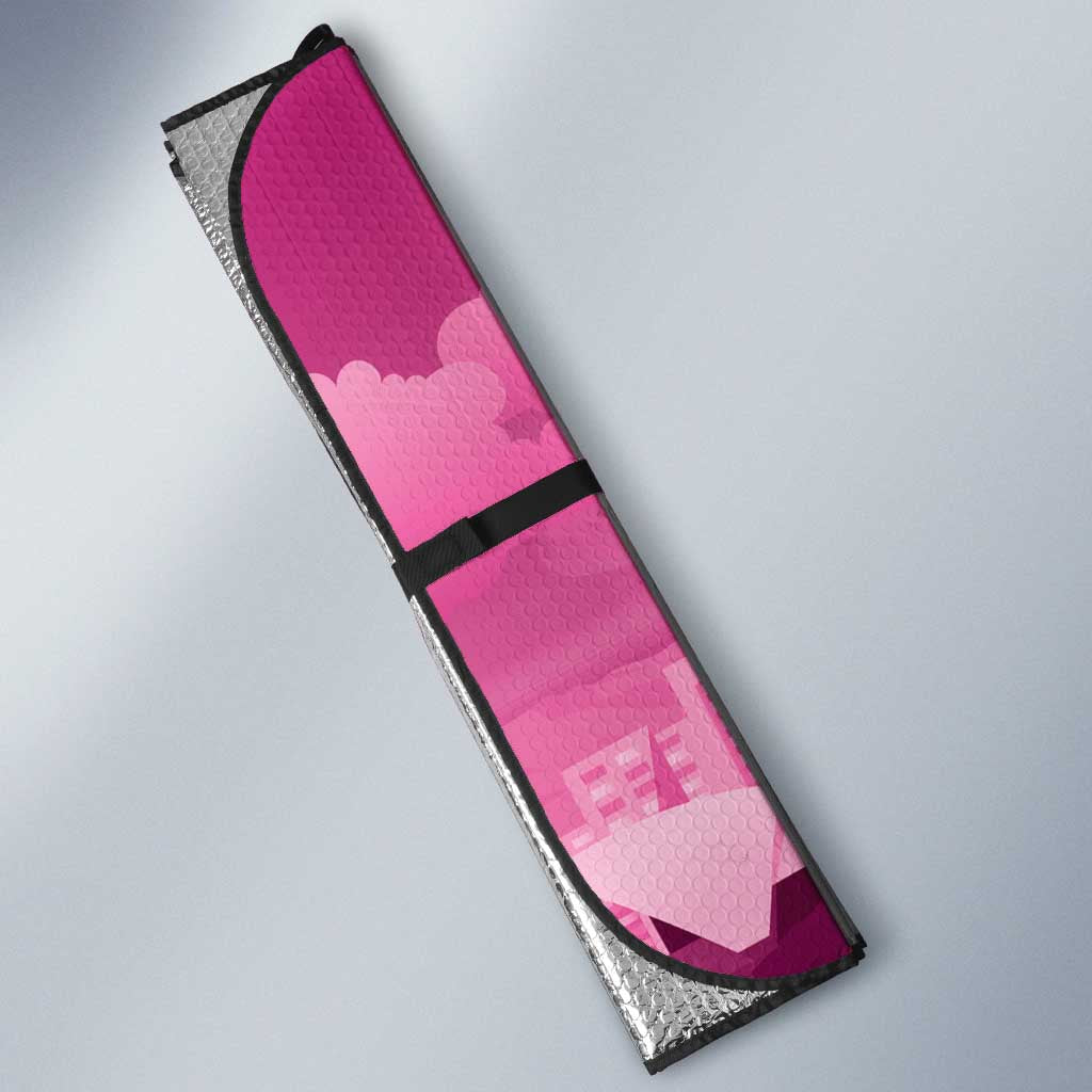Australia Breast Cancer Awareness Auto Sun Shade Sydney Opera House Butterfly Pink Ribbon - Aussie Hoodie