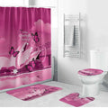 Australia Breast Cancer Awareness Bathroom Set Sydney Opera House Butterfly Pink Ribbon - Aussie Hoodie