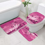 Australia Breast Cancer Awareness Bathroom Set Sydney Opera House Butterfly Pink Ribbon - Aussie Hoodie