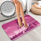 Australia Breast Cancer Awareness Bathroom Set Sydney Opera House Butterfly Pink Ribbon - Aussie Hoodie
