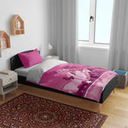 Australia Breast Cancer Awareness Bedding Set Sydney Opera House Butterfly Pink Ribbon - Aussie Hoodie