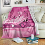 Australia Breast Cancer Awareness Blanket Sydney Opera House Butterfly Pink Ribbon - Aussie Hoodie