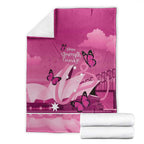 Australia Breast Cancer Awareness Blanket Sydney Opera House Butterfly Pink Ribbon - Aussie Hoodie
