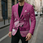 Personalised Australia Breast Cancer Awareness Blazer Sydney Opera House Butterfly Pink Ribbon - Aussie Hoodie