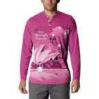 Personalised Australia Breast Cancer Awareness Button Sweatshirt Sydney Opera House Butterfly Pink Ribbon - Aussie Hoodie