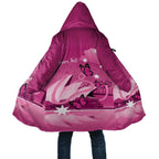 Personalised Australia Breast Cancer Awareness Cloak Sydney Opera House Butterfly Pink Ribbon - Aussie Hoodie