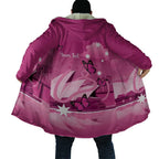 Personalised Australia Breast Cancer Awareness Cloak Sydney Opera House Butterfly Pink Ribbon - Aussie Hoodie