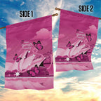 Australia Breast Cancer Awareness Garden Flag Sydney Opera House Butterfly Pink Ribbon - Aussie Hoodie