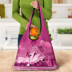 Australia Breast Cancer Awareness Grocery Bag Sydney Opera House Butterfly Pink Ribbon - Aussie Hoodie