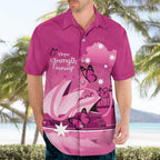 Personalised Australia Breast Cancer Awareness Hawaiian Shirt Sydney Opera House Butterfly Pink Ribbon - Aussie Hoodie