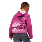 Personalised Australia Breast Cancer Awareness Kid Hoodie Sydney Opera House Butterfly Pink Ribbon - Aussie Hoodie