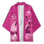 Personalised Australia Breast Cancer Awareness Kimono Sydney Opera House Butterfly Pink Ribbon - Aussie Hoodie