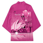 Personalised Australia Breast Cancer Awareness Kimono Sydney Opera House Butterfly Pink Ribbon - Aussie Hoodie