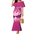 Personalised Australia Breast Cancer Awareness Mermaid Dress Sydney Opera House Butterfly Pink Ribbon - Aussie Hoodie