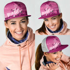 Australia Breast Cancer Awareness Mesh Trucker Cap Sydney Opera House Butterfly Pink Ribbon - Aussie Hoodie