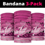 Australia Breast Cancer Awareness Neck Gaiter Sydney Opera House Butterfly Pink Ribbon - Aussie Hoodie