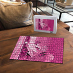 Australia Breast Cancer Awareness Puzzle Sydney Opera House Butterfly Pink Ribbon - Aussie Hoodie