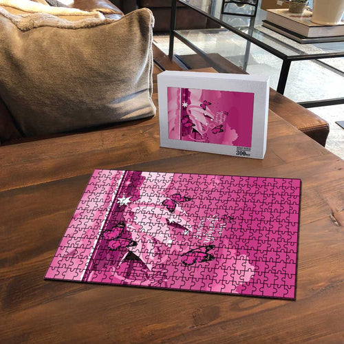 Australia Breast Cancer Awareness Puzzle Sydney Opera House Butterfly Pink Ribbon - Aussie Hoodie