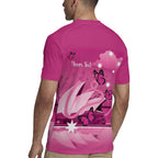 Personalised Australia Breast Cancer Awareness Rugby Jersey Sydney Opera House Butterfly Pink Ribbon - Aussie Hoodie