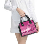 Australia Breast Cancer Awareness Shoulder Handbag Sydney Opera House Butterfly Pink Ribbon - Aussie Hoodie