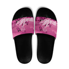 Australia Breast Cancer Awareness Slide Sandals Sydney Opera House Butterfly Pink Ribbon - Aussie Hoodie