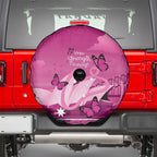 Australia Breast Cancer Awareness Spare Tire Cover Sydney Opera House Butterfly Pink Ribbon - Aussie Hoodie