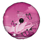 Australia Breast Cancer Awareness Spare Tire Cover Sydney Opera House Butterfly Pink Ribbon - Aussie Hoodie