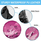Australia Breast Cancer Awareness Spare Tire Cover Sydney Opera House Butterfly Pink Ribbon - Aussie Hoodie