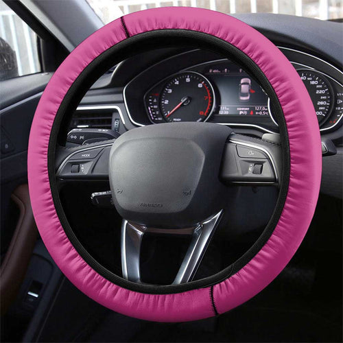 Australia Breast Cancer Awareness Steering Wheel Cover Sydney Opera House Butterfly Pink Ribbon - Aussie Hoodie