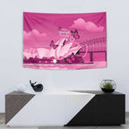 Australia Breast Cancer Awareness Tapestry Sydney Opera House Butterfly Pink Ribbon - Aussie Hoodie