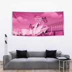 Australia Breast Cancer Awareness Tapestry Sydney Opera House Butterfly Pink Ribbon - Aussie Hoodie