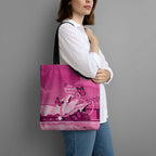 Australia Breast Cancer Awareness Tote Bag Sydney Opera House Butterfly Pink Ribbon - Aussie Hoodie