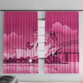 Australia Breast Cancer Awareness Window Curtain Sydney Opera House Butterfly Pink Ribbon - Aussie Hoodie