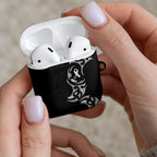 White Ribbon Day New Zealand AirPods Case Aotearoa Maori Pattern