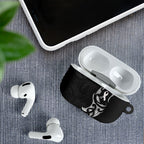 White Ribbon Day New Zealand AirPods Case Aotearoa Maori Pattern