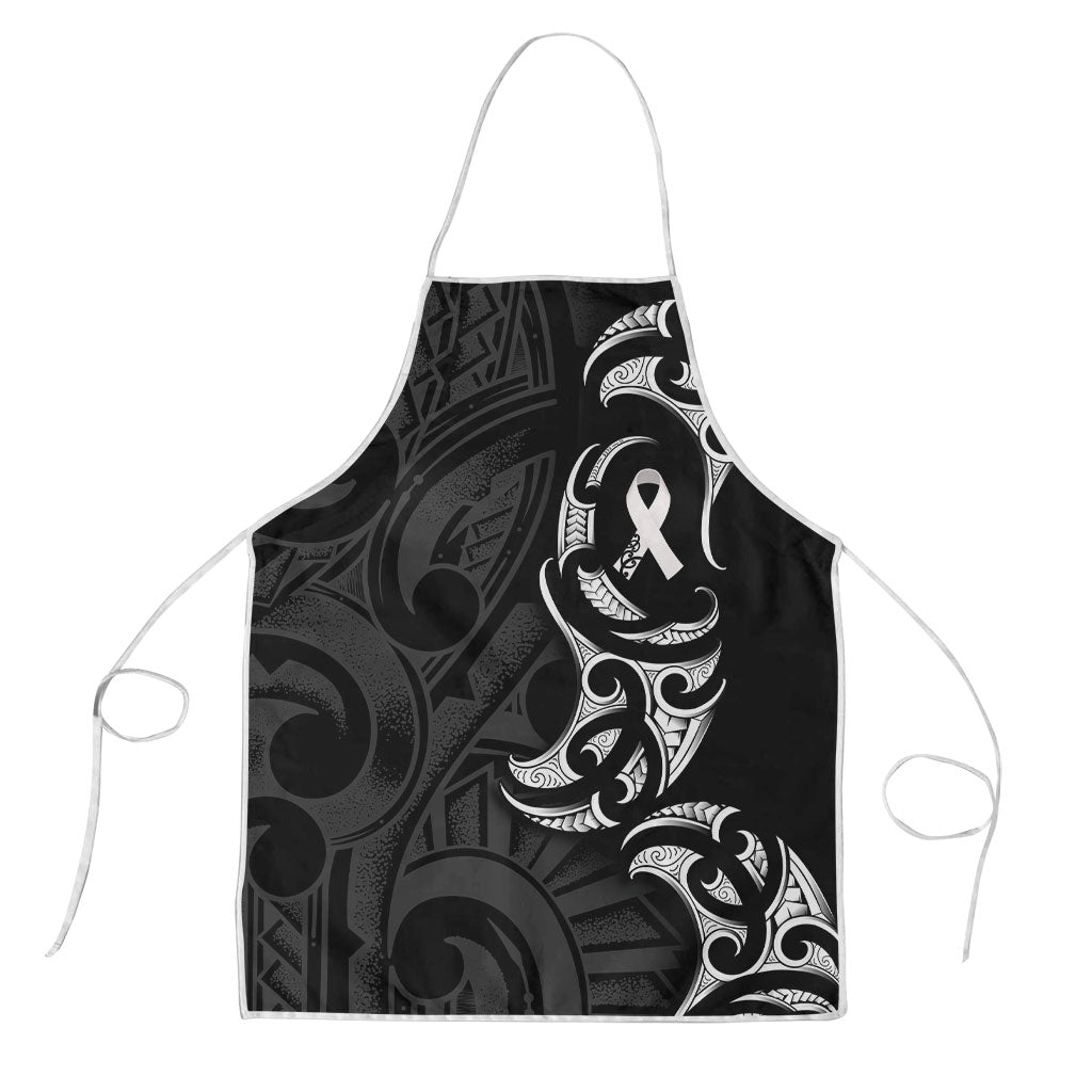 White Ribbon Day New Zealand Apron Aotearoa Maori Pattern