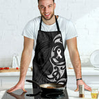 White Ribbon Day New Zealand Apron Aotearoa Maori Pattern