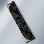 White Ribbon Day New Zealand Auto Sun Shade Aotearoa Maori Pattern