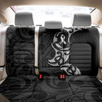 White Ribbon Day New Zealand Back Car Seat Cover Aotearoa Maori Pattern