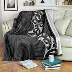 White Ribbon Day New Zealand Blanket Aotearoa Maori Pattern