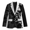 White Ribbon Day New Zealand Blazer Aotearoa Maori Pattern