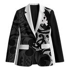 White Ribbon Day New Zealand Blazer Aotearoa Maori Pattern